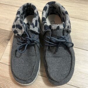 high top tie women’s hey dudes